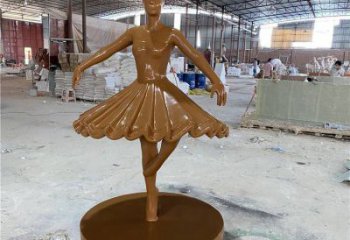 演員雕塑，跳舞人物小品，玻璃鋼跳舞演員雕塑廠家