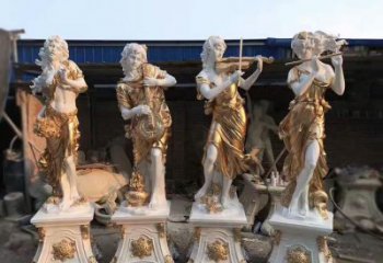 四季女神雕塑廠家，歐洲人物雕塑擺件，西方人物主題