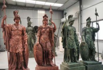 武士雕塑廠家，歐式人物雕塑，仿古武士雕塑廠