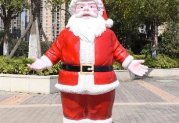 圣誕老人雕塑廠家，節(jié)日卡通人物，圣誕節(jié)動(dòng)漫雕塑小品