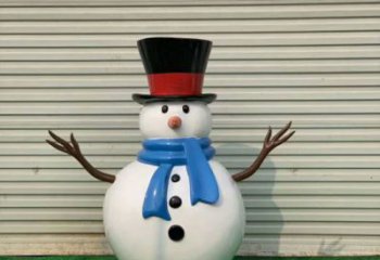雪人雕塑廠家，圣誕節(jié)人物小品，幼兒園卡通雕塑
