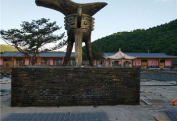 酒尊雕塑廠家，城市廣場景觀雕塑，大型酒樽雕塑廠