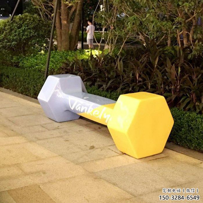 坐凳雕塑廠家，公園廣場景觀小品，玻璃鋼坐凳雕塑廠