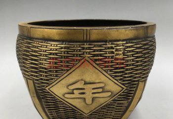 仿古糧倉雕塑
