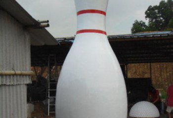 大型保齡球雕塑 園林保齡球雕塑 標(biāo)識(shí)主題小品