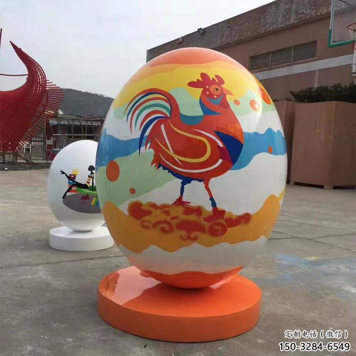 創(chuàng)意彩蛋雕塑 城市彩蛋雕