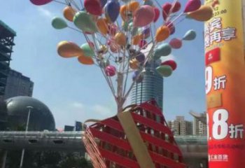 創(chuàng)意氣球雕塑 園林氣球雕塑 豐收主題擺件