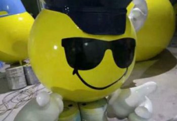 大型笑臉雕塑 商場笑臉雕塑 動(dòng)漫主題小品