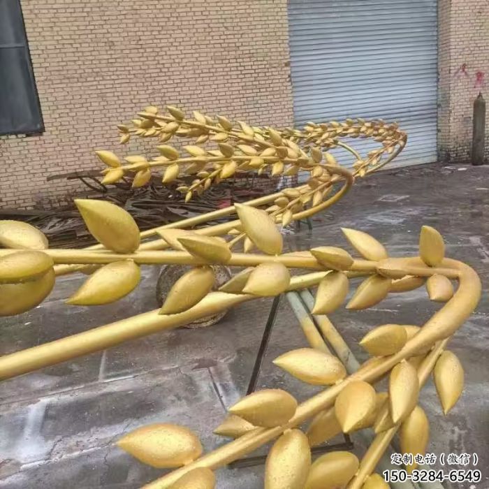 風(fēng)景區(qū)水稻雕塑廠家 售樓處廣場(chǎng)雕塑 仿古擺件