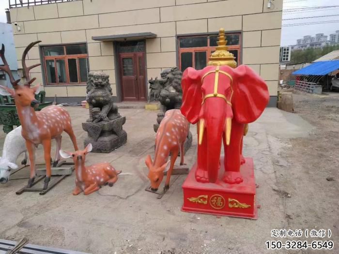 店門口大象雕塑廠家 創(chuàng)意彩繪雕塑 仿真擺件 店門口大象雕塑廠家 創(chuàng)意彩繪雕塑 仿真擺件