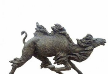 園林駱駝雕塑廠(chǎng)家 城市廣場(chǎng)雕塑 步行街?jǐn)[件