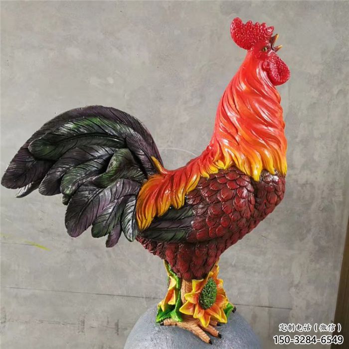 創(chuàng)意公雞雕塑廠家 步行街店門口雕塑 影視劇家禽 創(chuàng)意公雞雕塑廠家 步行街店門口雕塑 影視劇家禽