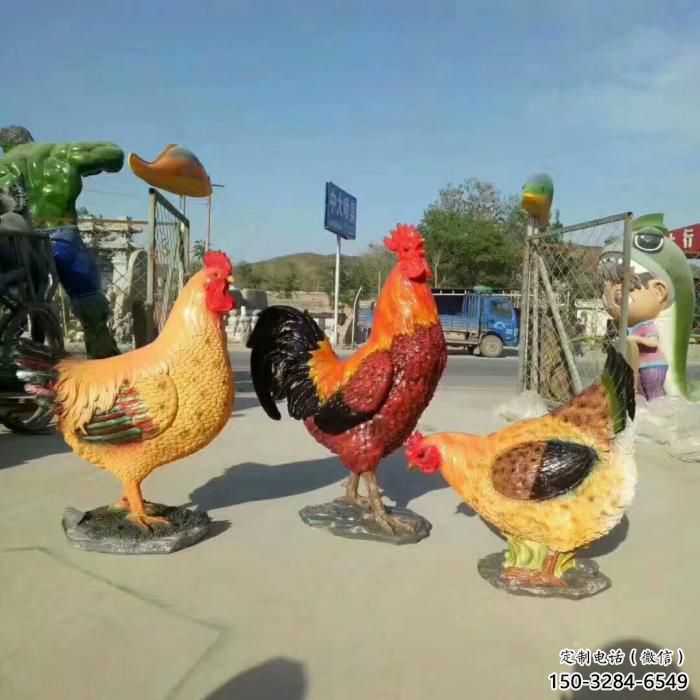 商業(yè)街公雞雕塑廠家 售樓處學(xué)校雕塑 家禽擺件 商業(yè)街公雞雕塑廠家 售樓處學(xué)校雕塑 家禽擺件