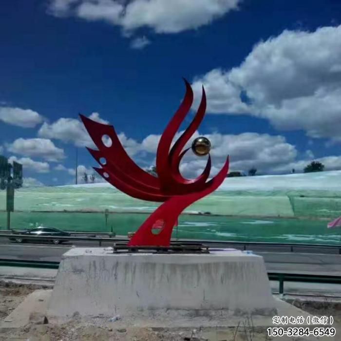 城市鳳凰雕塑廠家 風(fēng)景區(qū)彩繪雕塑 抽象擺件 城市鳳凰雕塑廠家 風(fēng)景區(qū)彩繪雕塑 抽象擺件