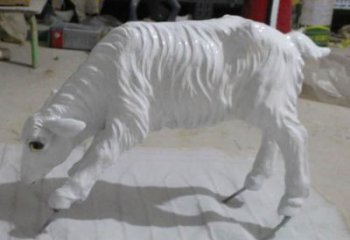 仿真山羊雕塑廠家 創(chuàng)意動物雕塑 仿真擺件