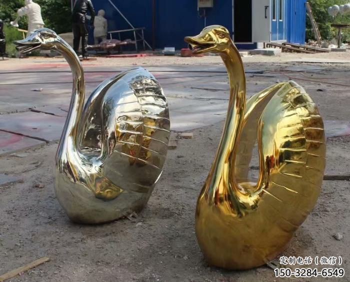 創(chuàng)意天鵝雕塑 步行街店門口雕塑 家禽小品 創(chuàng)意天鵝雕塑 步行街店門口雕塑 家禽小品