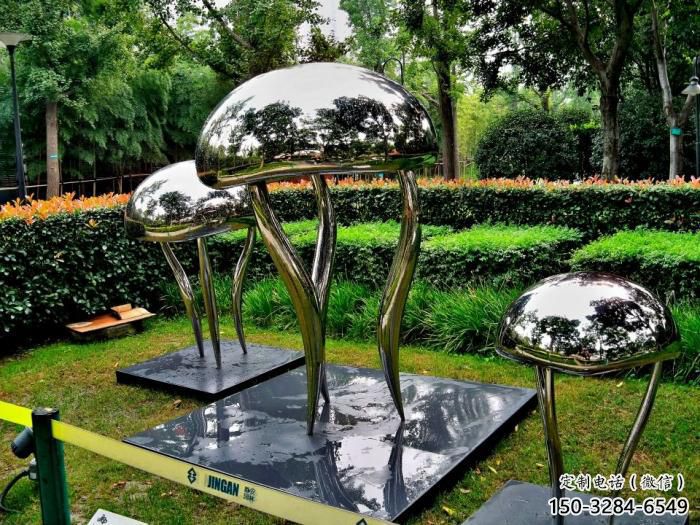 水景水母雕塑 風(fēng)景區(qū)幾何雕塑 廣場(chǎng)小品