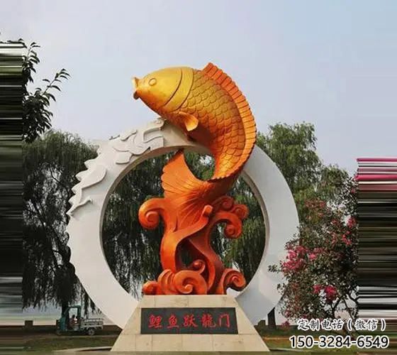 仿真鯉魚雕塑 店門口園林雕塑 動(dòng)物小品 仿真鯉魚雕塑 店門口園林雕塑 動(dòng)物小品