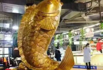 風(fēng)景區(qū)鯉魚雕塑 售樓處廣場雕塑 仿古擺件