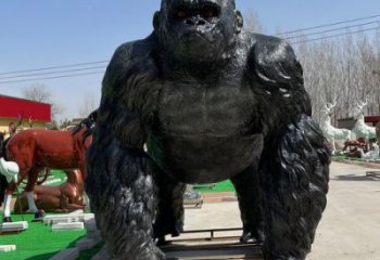 風(fēng)景區(qū)大猩猩雕塑 售樓處廣場雕塑 仿古擺件