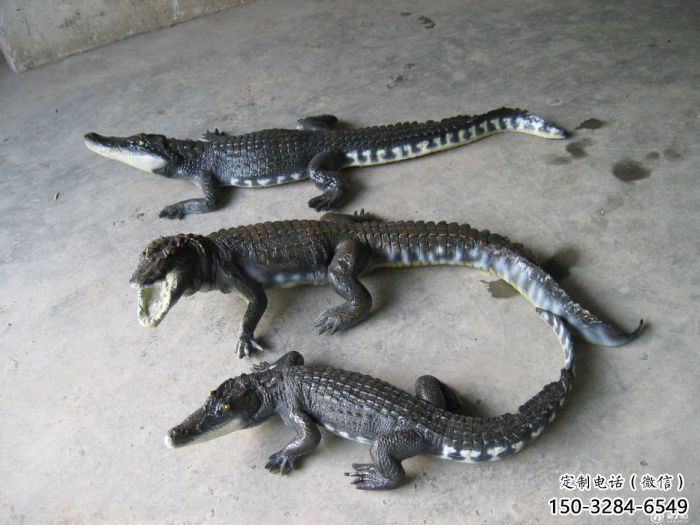 庭院鱷魚雕塑 城市古銅色雕塑 動物小品 庭院鱷魚雕塑 城市古銅色雕塑 動物小品