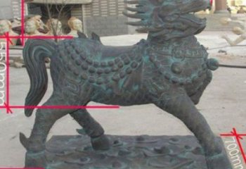 風(fēng)景區(qū)獨(dú)角獸雕塑 售樓處廣場雕塑 仿古擺件