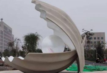 創(chuàng)意貝殼雕塑 步行街店門口雕塑  景觀小品