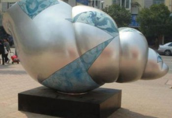 水景海螺雕塑 風(fēng)景區(qū)幾何雕塑 廣場(chǎng)小品