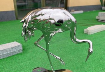 風(fēng)景區(qū)丹頂鶴雕塑 售樓處廣場雕塑 仿古擺件