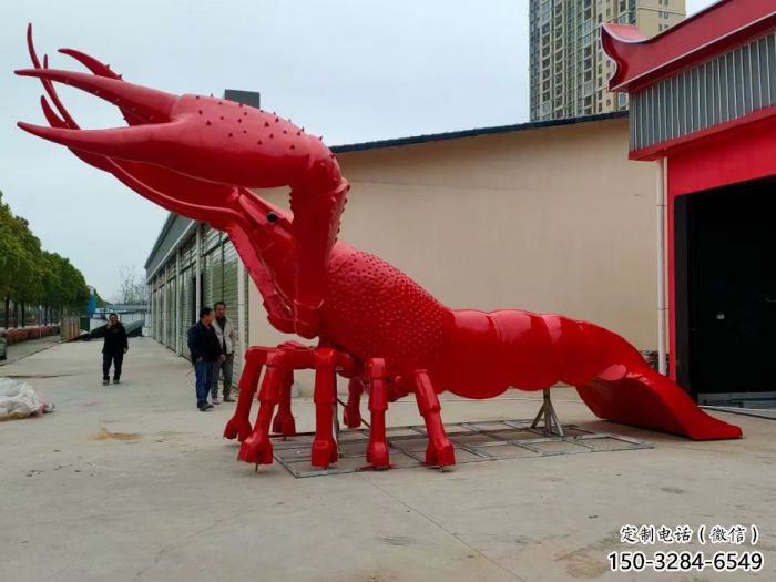 庭院龍蝦雕塑 城市古銅色雕塑 生物小品 庭院龍蝦雕塑 城市古銅色雕塑 生物小品