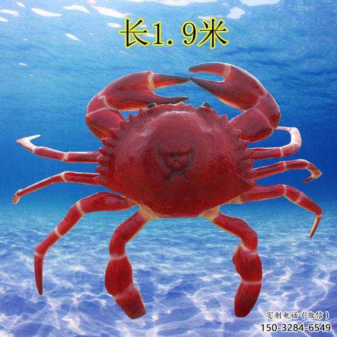 商業(yè)街螃蟹雕塑 售樓處雕塑 動物擺件 商業(yè)街螃蟹雕塑 售樓處雕塑 動物擺件