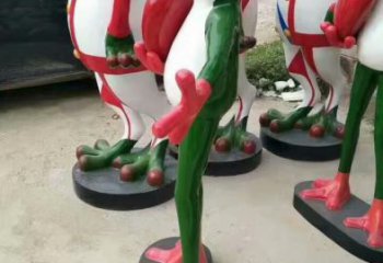 大型青蛙雕塑 門口創(chuàng)意雕塑 售樓處小品