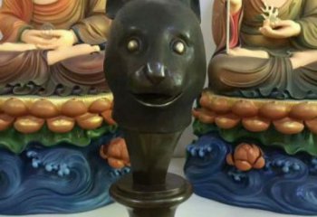 大型生肖雕塑 商業(yè)街廣場(chǎng)雕塑 古銅色擺件