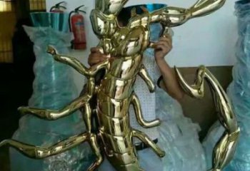 創(chuàng)意蝎子雕塑 步行街店門口雕塑 動物小品