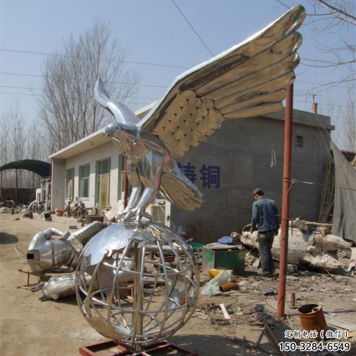 大型老鷹雕塑 商業(yè)街廣場(chǎng)雕塑 古銅色擺件 大型老鷹雕塑 商業(yè)街廣場(chǎng)雕塑 古銅色擺件