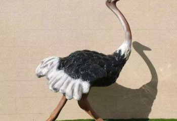 風(fēng)景區(qū)鴕鳥雕塑 售樓處廣場雕塑 仿古擺件