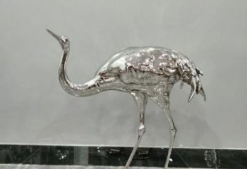 仿真鴕鳥(niǎo)雕塑 酒店公園雕塑 風(fēng)景區(qū)擺件