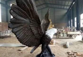 商場老鷹雕塑 仿真動物雕塑 店門口小品