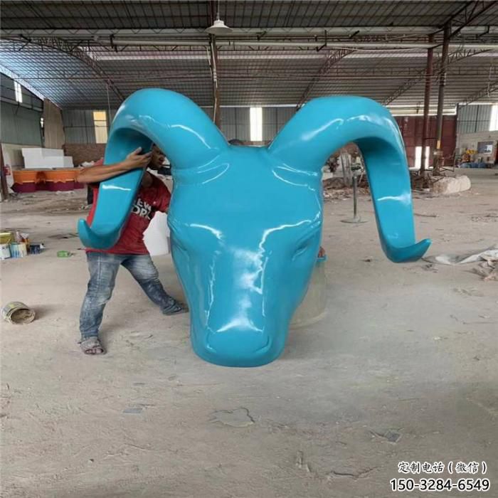仿真牛頭雕塑 店門口園林雕塑 動(dòng)物小品 仿真牛頭雕塑 店門口園林雕塑 動(dòng)物小品