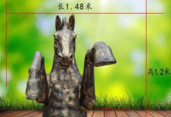 售樓處牛角雕塑 商業(yè)街仿真雕塑 動物擺件