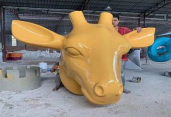 牛頭雕塑 大型城市雕塑 商業(yè)街?jǐn)[件