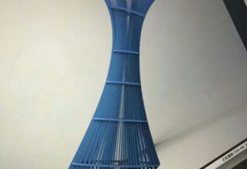 大型魚(yú)尾雕塑 步行街宣傳雕塑 仿真擺件