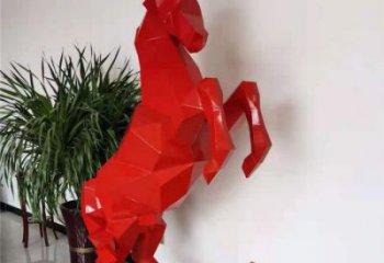 庭院奔馬雕塑 城市古銅色雕塑 動(dòng)物小品