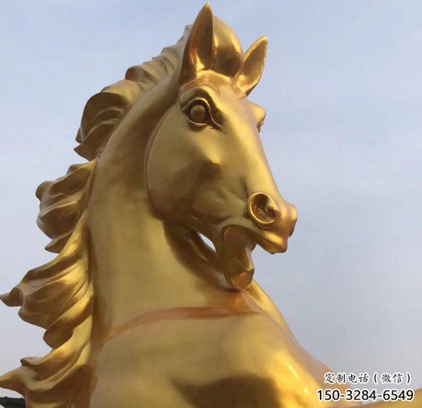 公園駿馬雕塑 酒店門口雕塑 彩繪擺件 公園駿馬雕塑 酒店門口雕塑 彩繪擺件