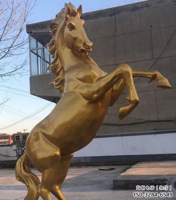門口駿馬雕塑 售樓處仿真雕塑 彩繪小品 門口駿馬雕塑 售樓處仿真雕塑 彩繪小品