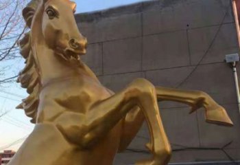 城市駿馬雕塑 風(fēng)景區(qū)彩繪雕塑 抽象擺件
