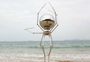田間蜘蛛雕塑 彩繪仿真雕塑 園林?jǐn)[件