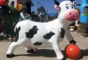創(chuàng)意小狗雕塑 步行街店門口雕塑 動物小品