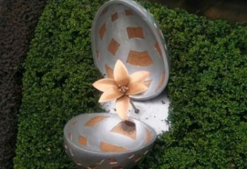 創(chuàng)意花朵雕塑 步行街店門口雕塑 花卉小品