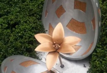 仿真花朵雕塑 店門口園林雕塑 花卉小品